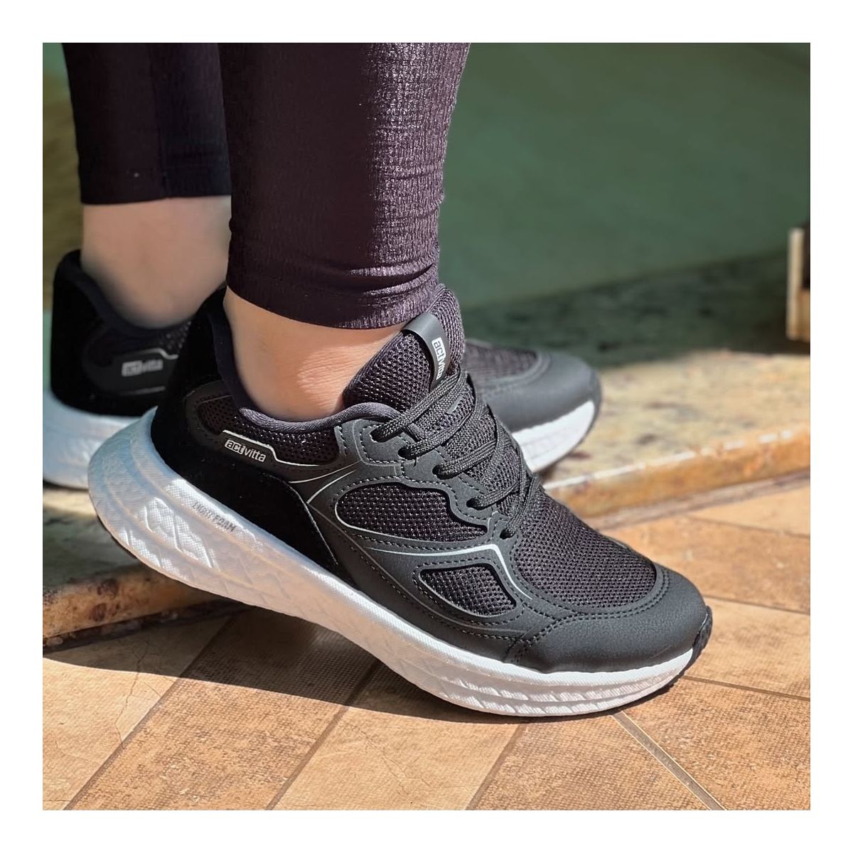 Tênis Actvitta Nylon Kansas Feminino 4841113- Pret... - Fátima Modas