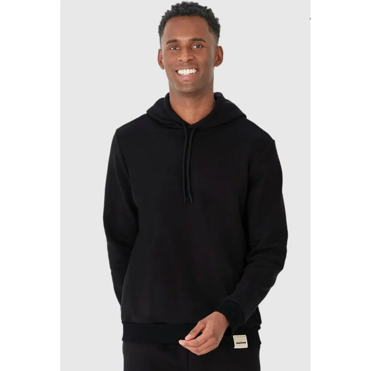 Blusão Masculino Com Capuz Em Moletom Comfy Flanel... - Fátima Modas