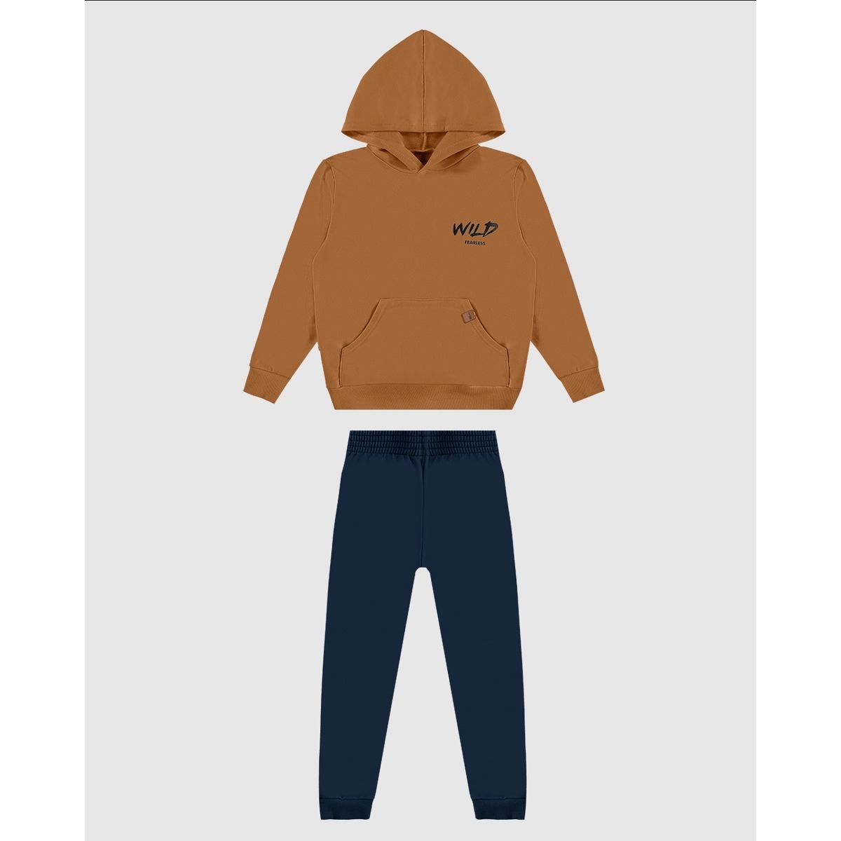Conjunto Infantil Menino Calça Jogger Em Moletom F... - Fátima Modas
