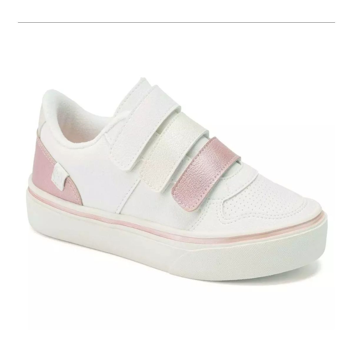 Tênis Infantil Klin Freestyle BR/Off White Peroliz... - Fátima Modas