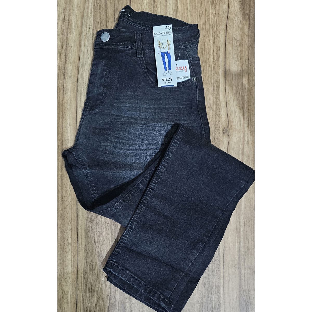 Calça Jeans Skinny Vizzy - Fátima Modas