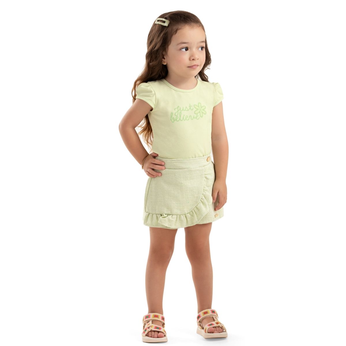 Conjunto Coloritta verde - Fátima Modas