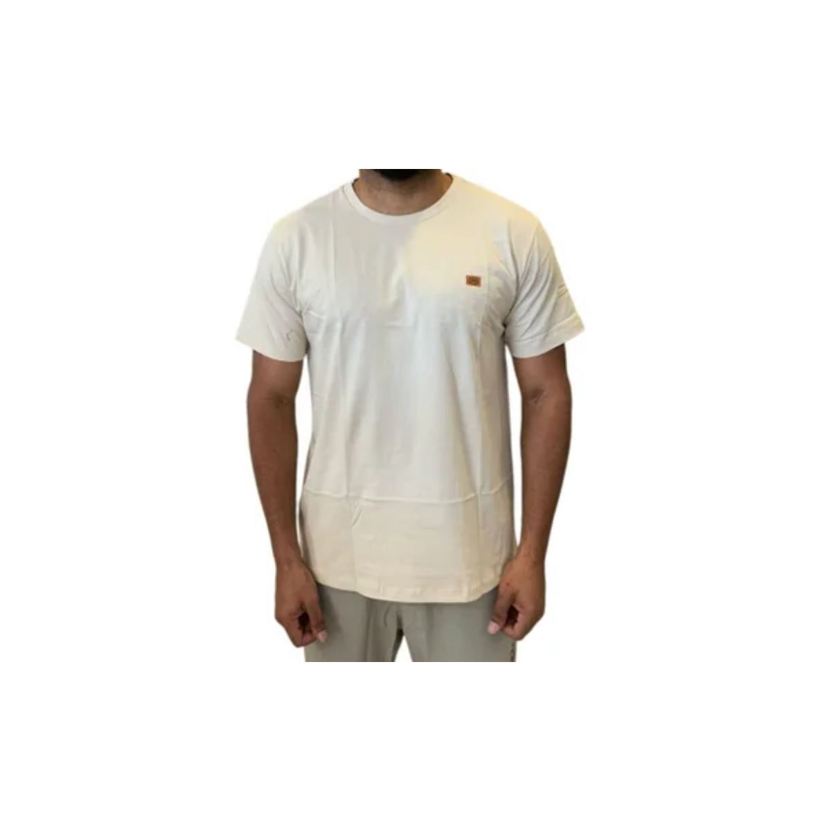 Camiseta Ecko Areia - Fátima Modas