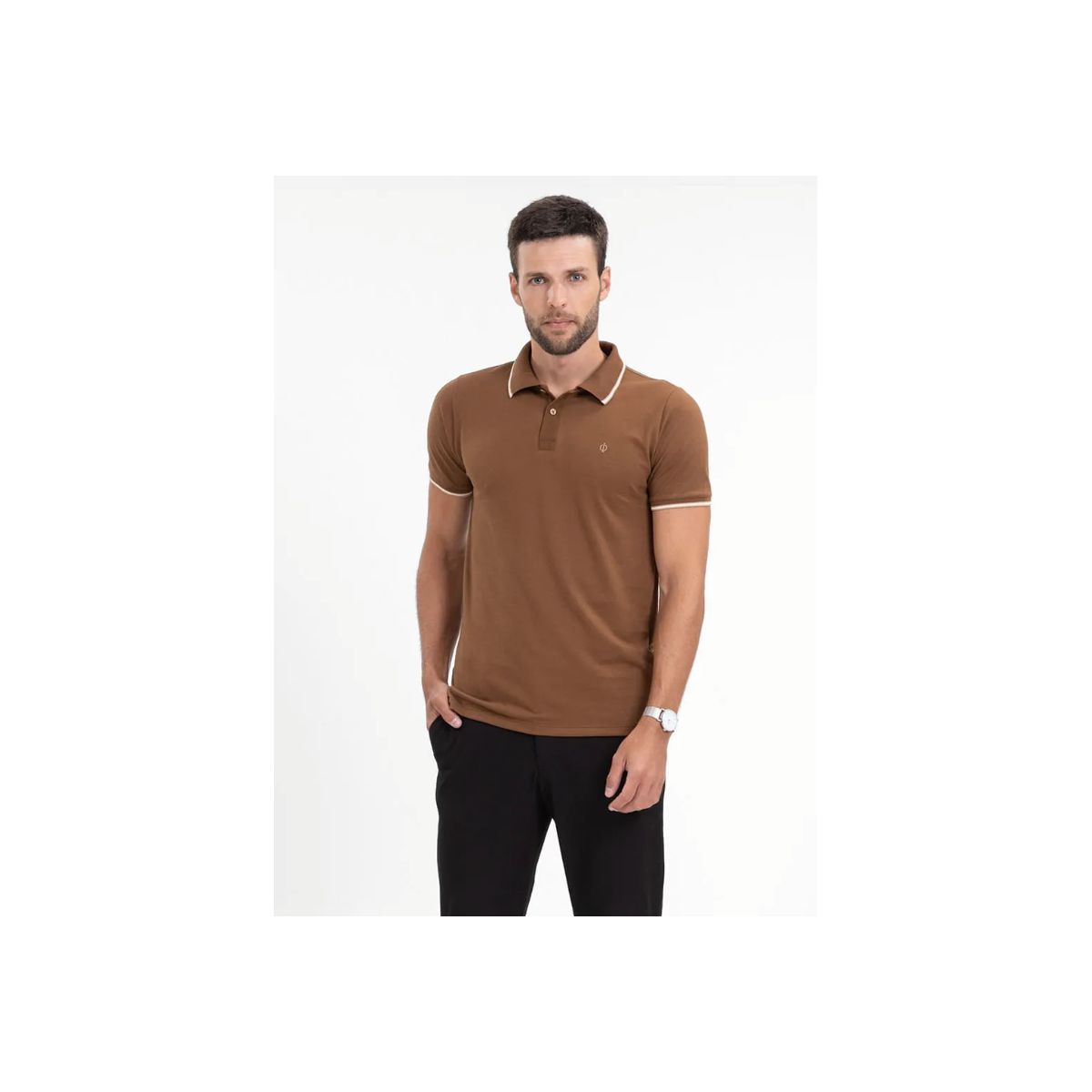 Camisa Diametro Masculina Gola Polo - Fátima Modas