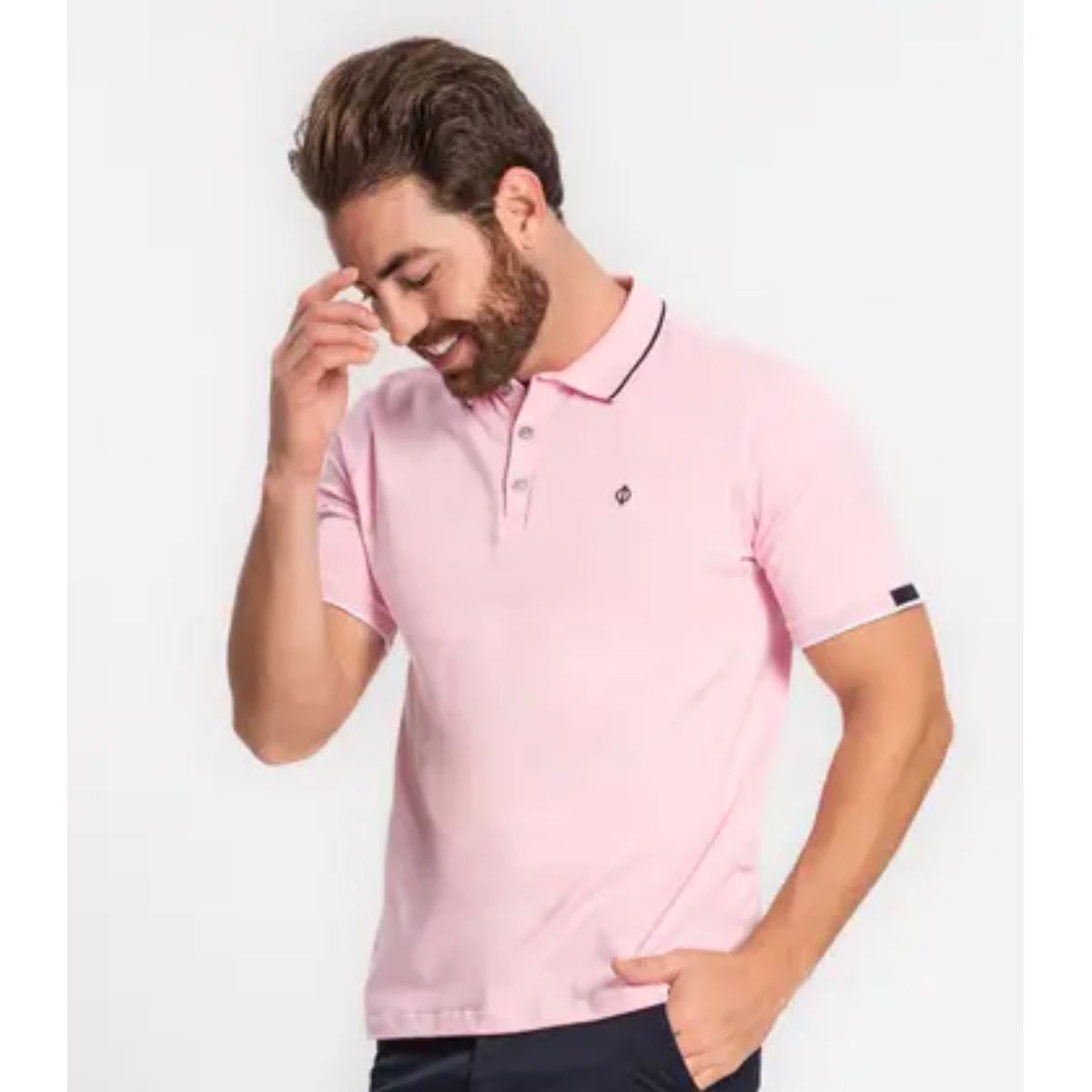 Camisa Diametro Masculina Gola Polo - Fátima Modas