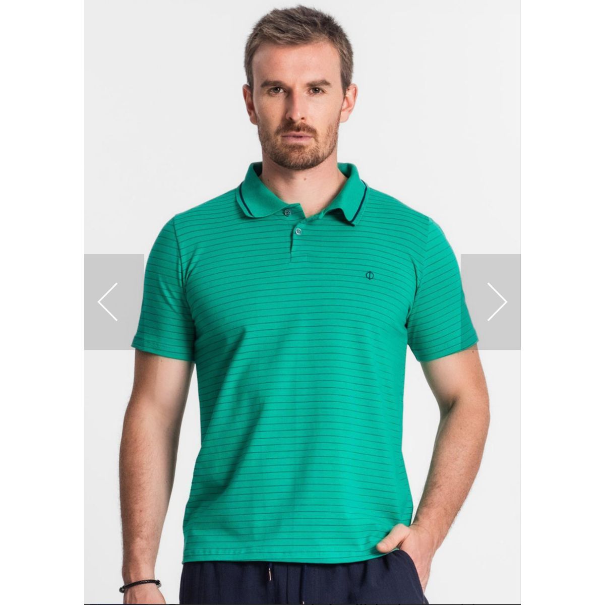 Camisa Diametro Masculina Gola Polo - Fátima Modas
