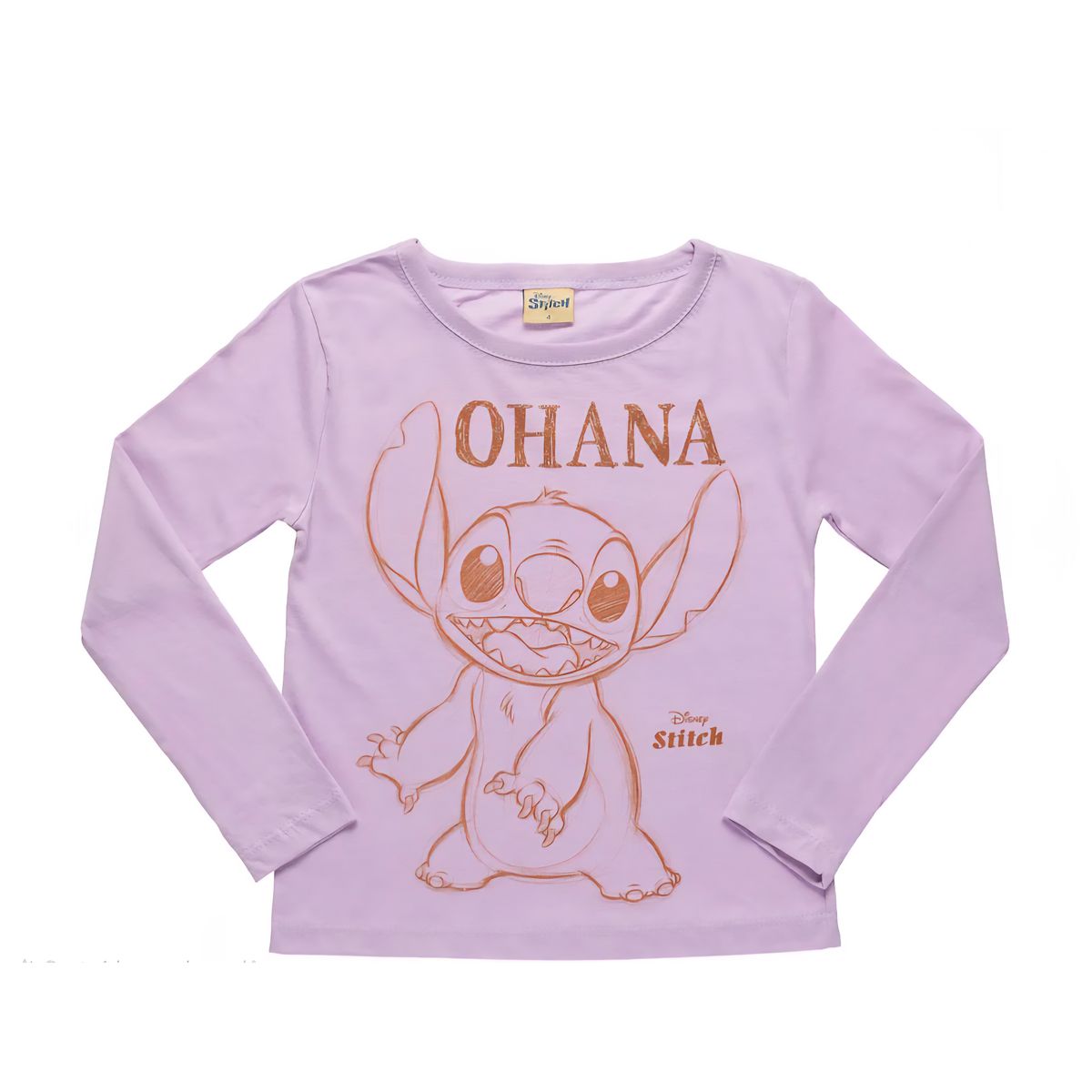 36% OFFBlusa Infantil Stitch Lilas Fakini - Fátima Modas