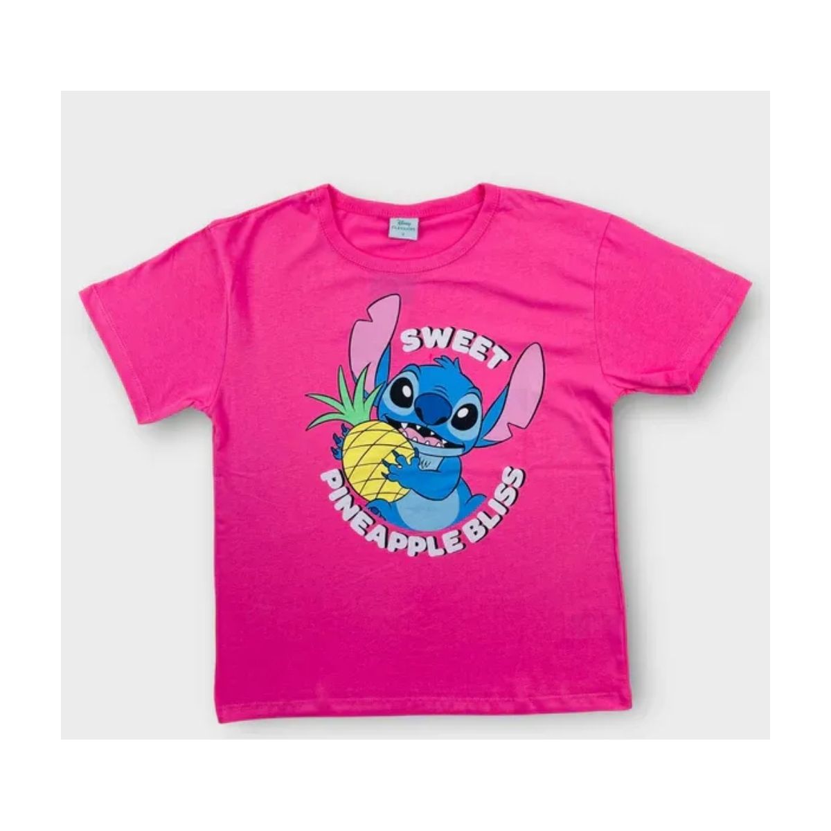 Camiseta Feminina Juvenil T-shirt Lilo & Stitch Ro... - Fátima Modas