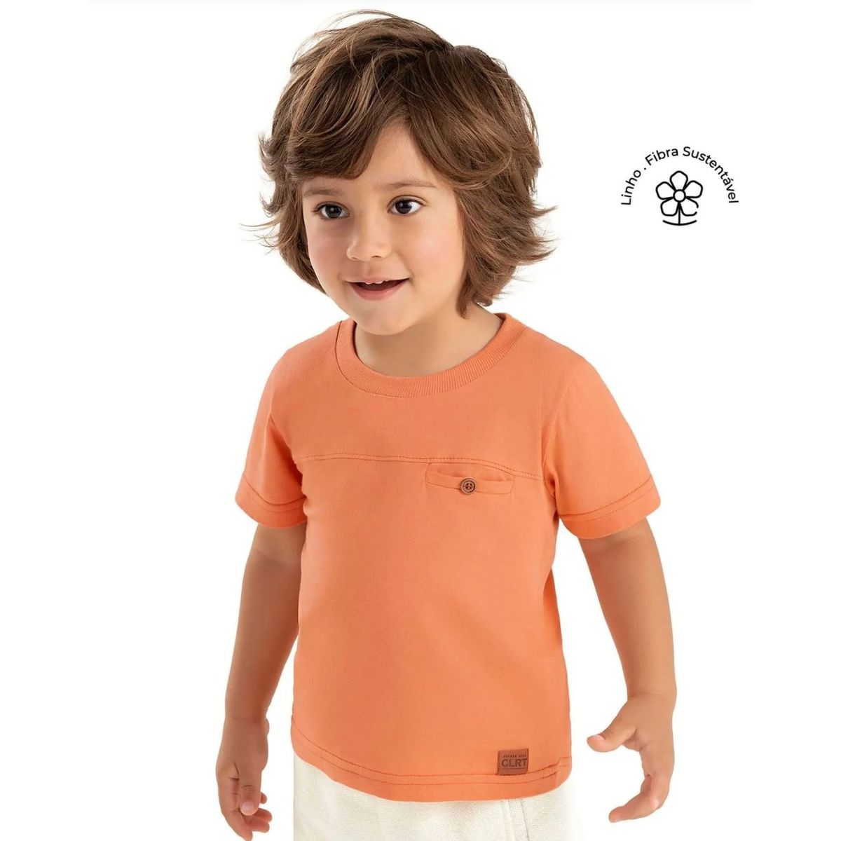 Conjunto Infantil Menino Curto Com Bolso Colorittá... - Fátima Modas