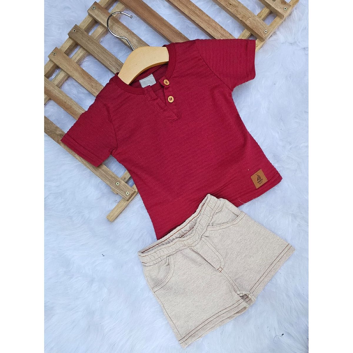 Conjunto Texturizado Infantil Menino Colorittá - Fátima Modas