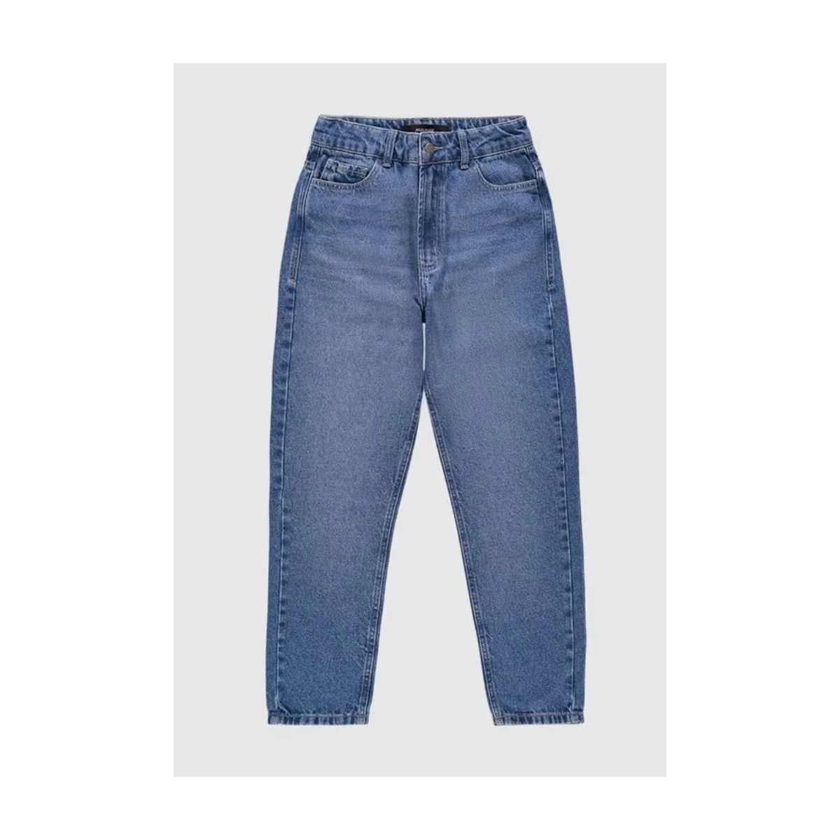 Calça Menina Mom Cintura Alta Em Jeans Malwee Kids - Fátima Modas