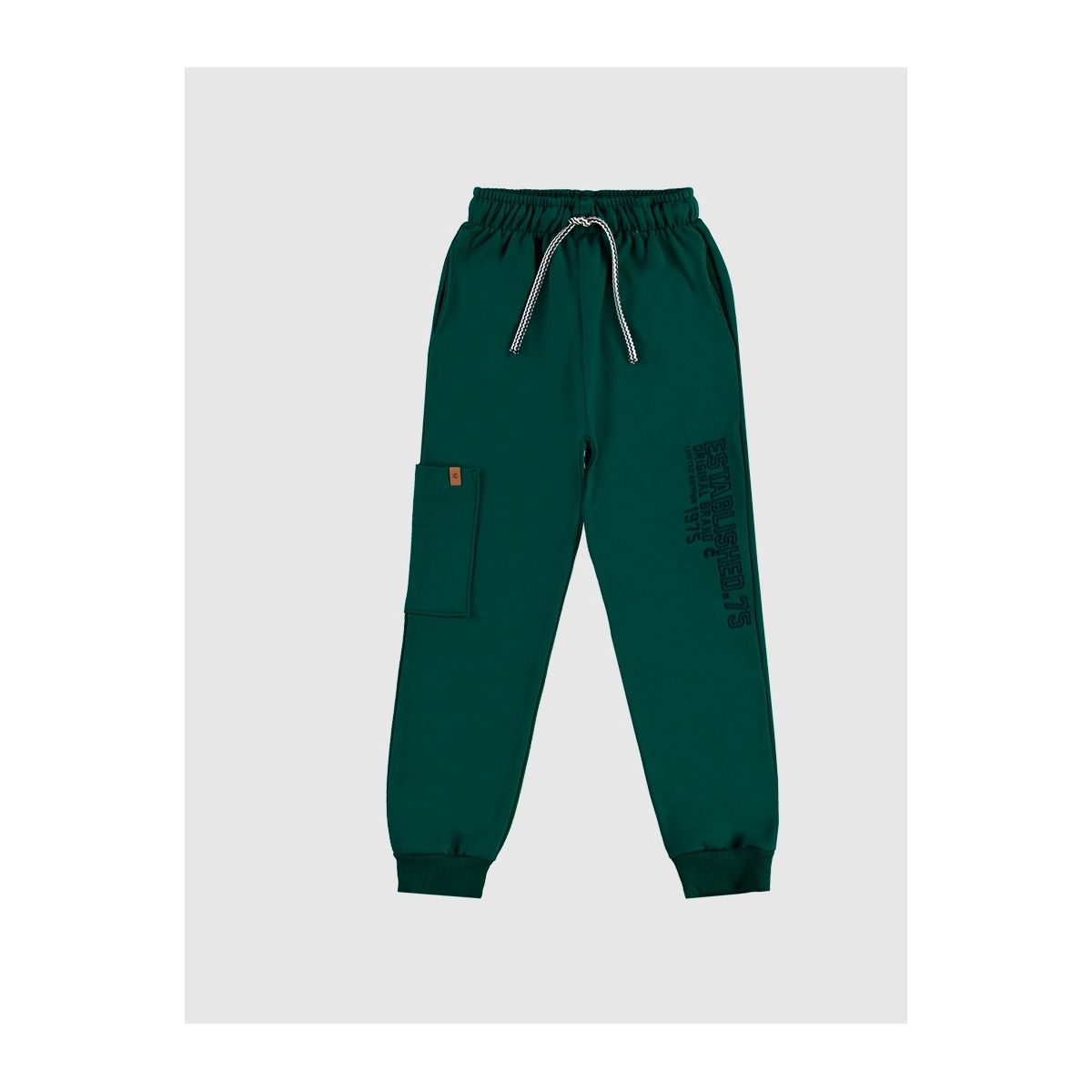 Calça Jogger Com Bolso- Verde Escuro- Carinhoso - Fátima Modas