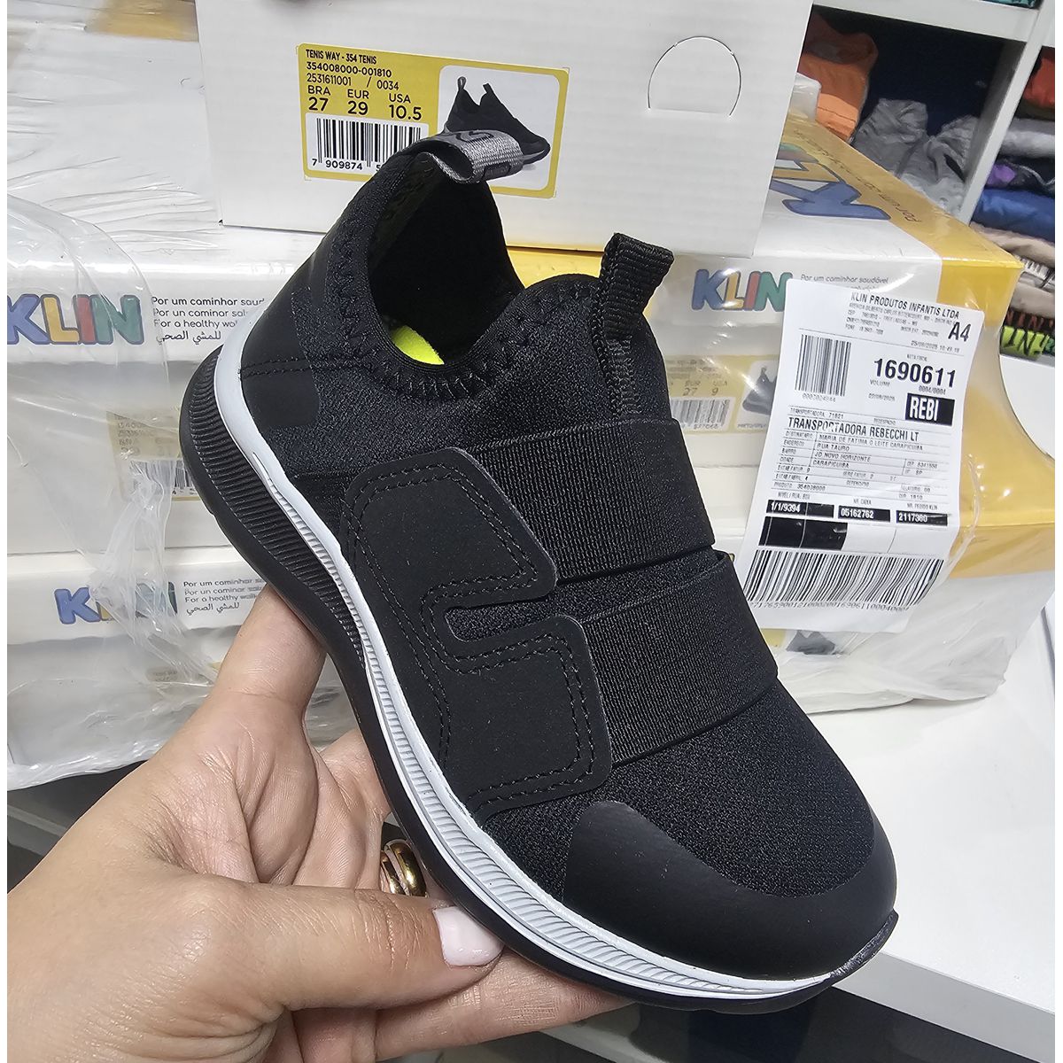 Tênis Infantil Klin Tênis way - Fátima Modas