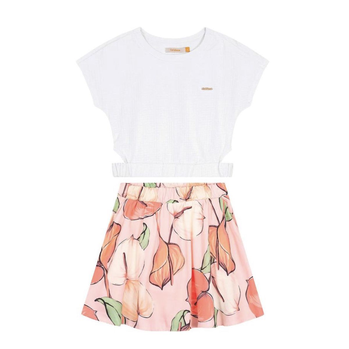 conjunto catinhoso short saia - Fátima Modas