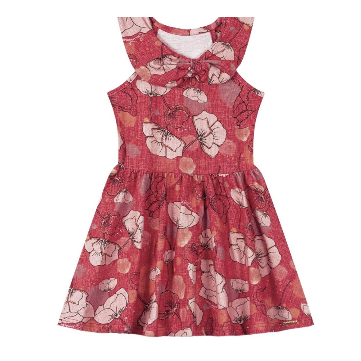 vestido carinhoso - Fátima Modas
