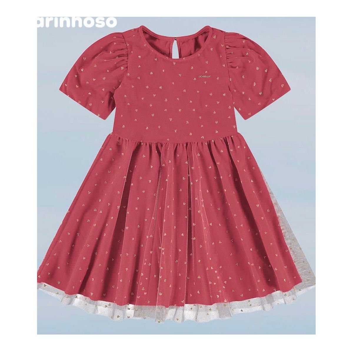 vestido Carinhoso - Fátima Modas