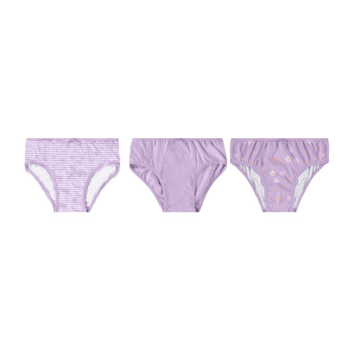 Kit 3 Calcinhas Meia Malha Menina Malwee Kids D009... - Fátima Modas