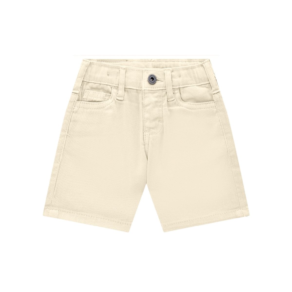 Bermuda Menino Comfort Bolso Funcional Em Sarja Co... - Fátima Modas