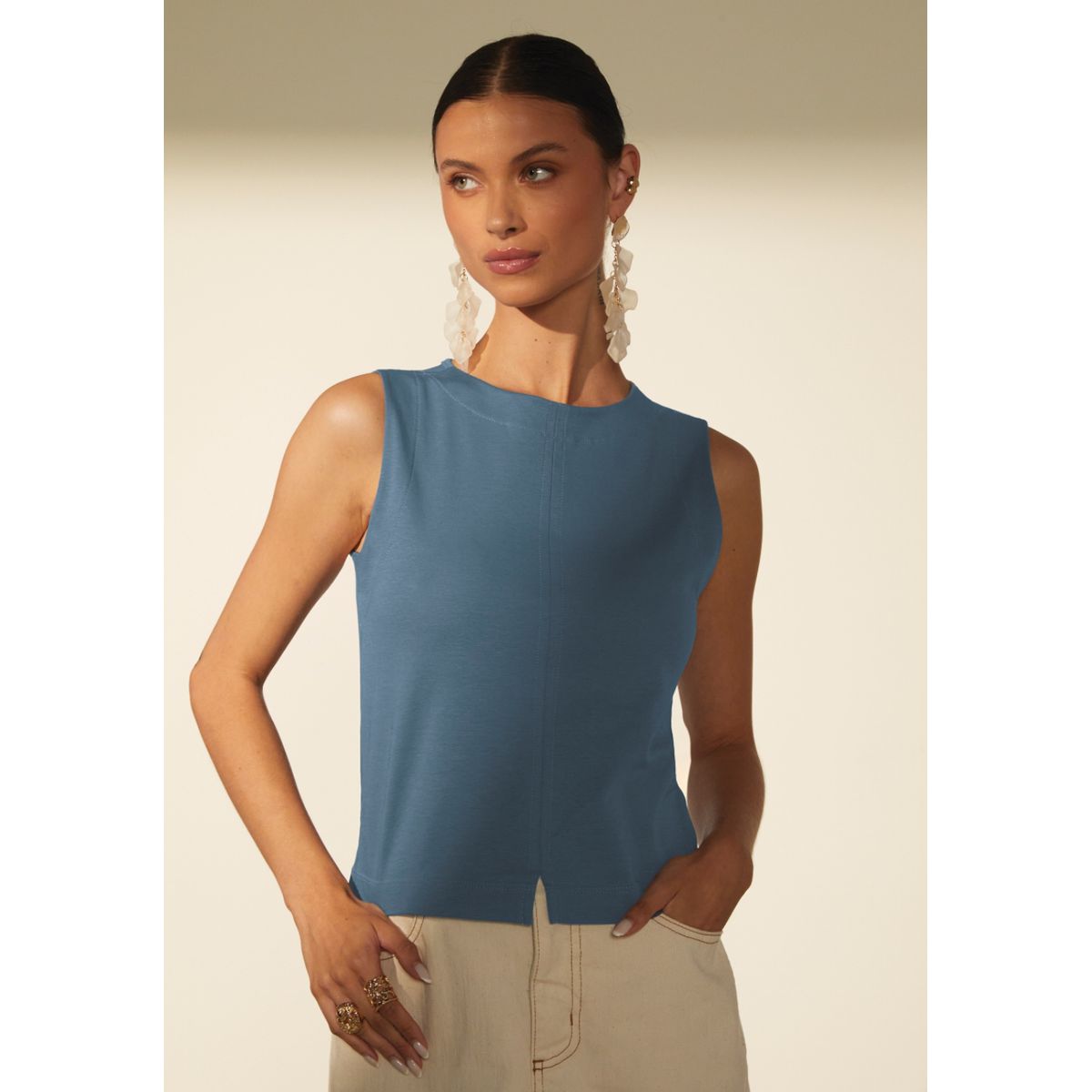 Blusa regata Marialicia - Fátima Modas