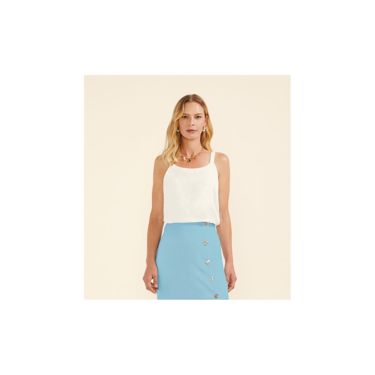 Blusa Regata Marialicia - Fátima Modas