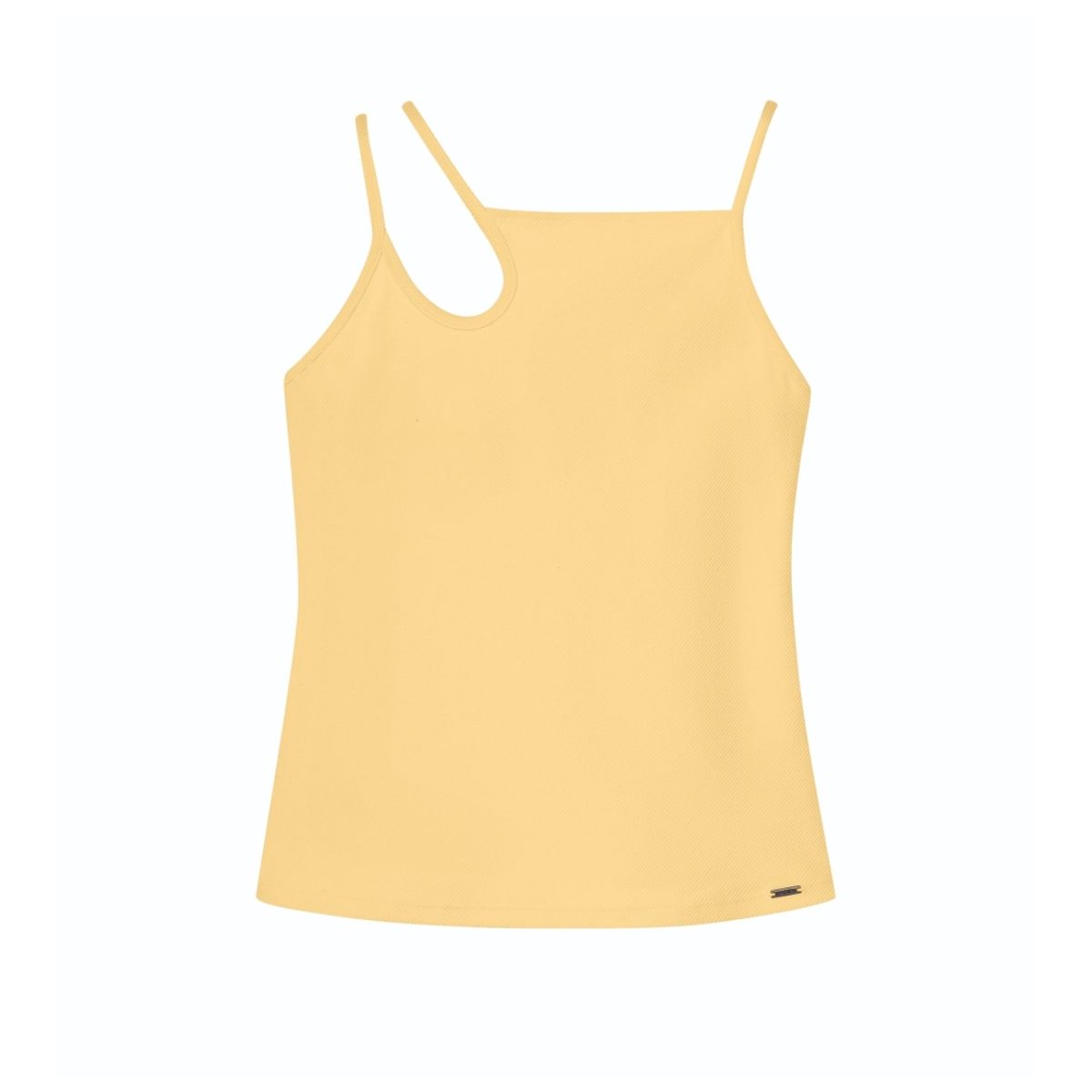 Blusa Regata Marialicia Amarelo - Fátima Modas