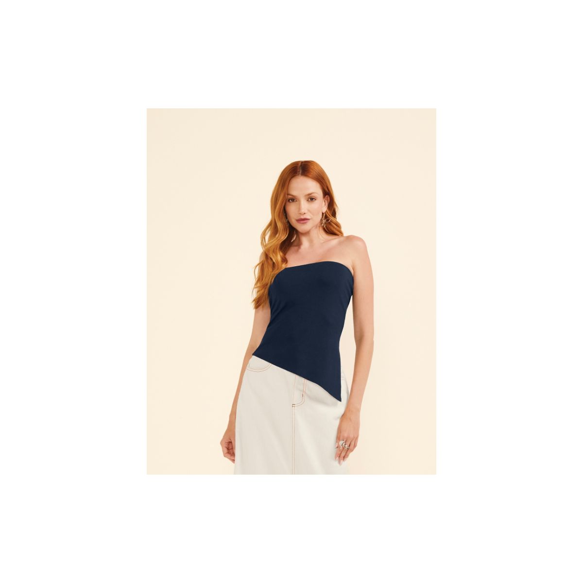 Blusa tomara que caia - Fátima Modas