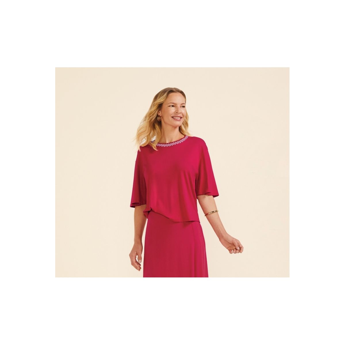Blusa Marialicia Vermelha - Fátima Modas