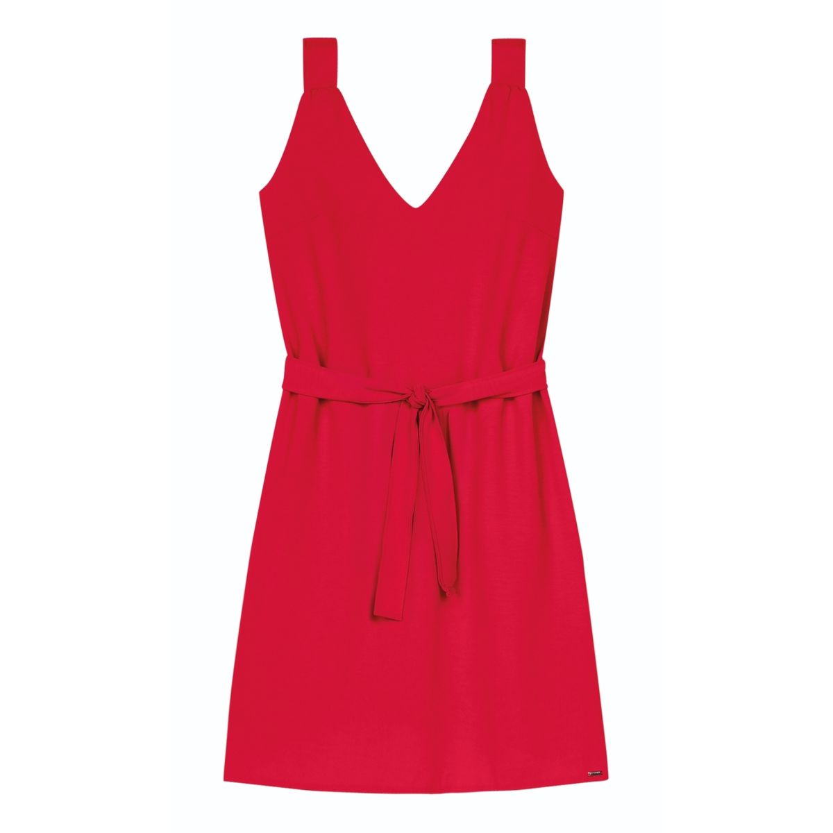 Vestido Marialicia Vermelho - Fátima Modas