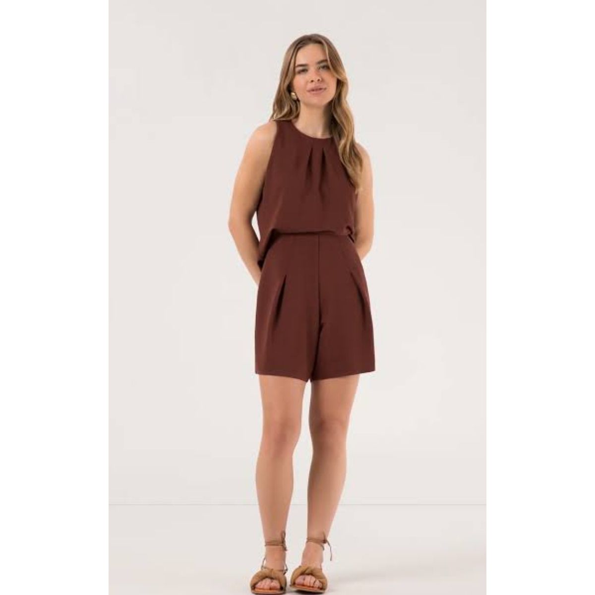 Conjunto Lunender Marrom - Fátima Modas