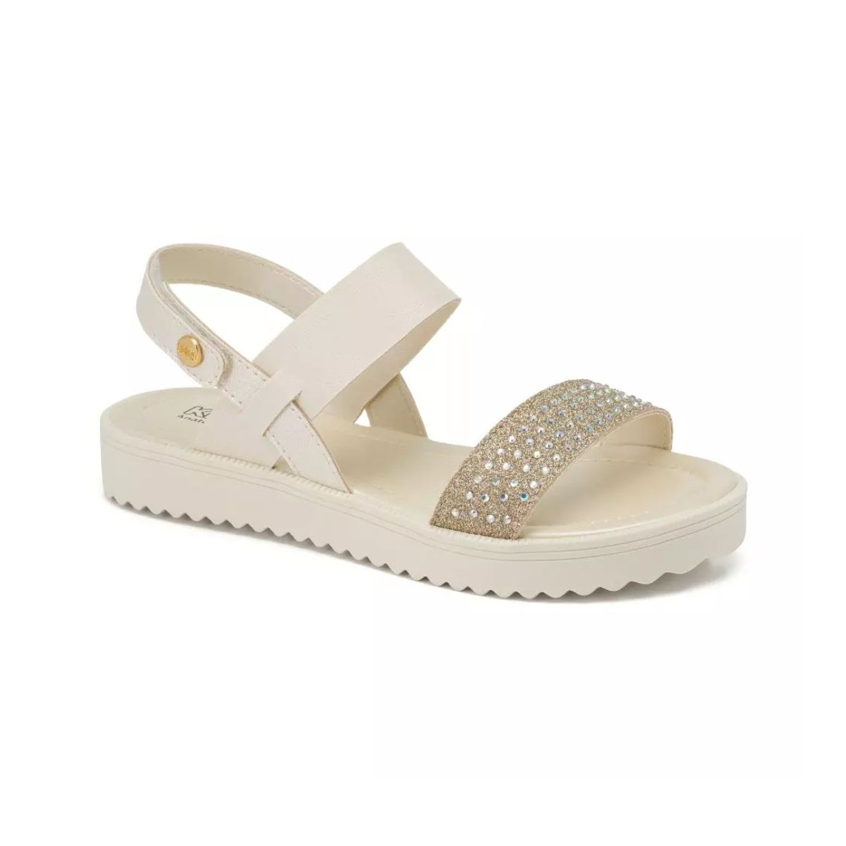Papete Infantil Klin Lola Strass - OFF WHITE PEROL... - Fátima Modas