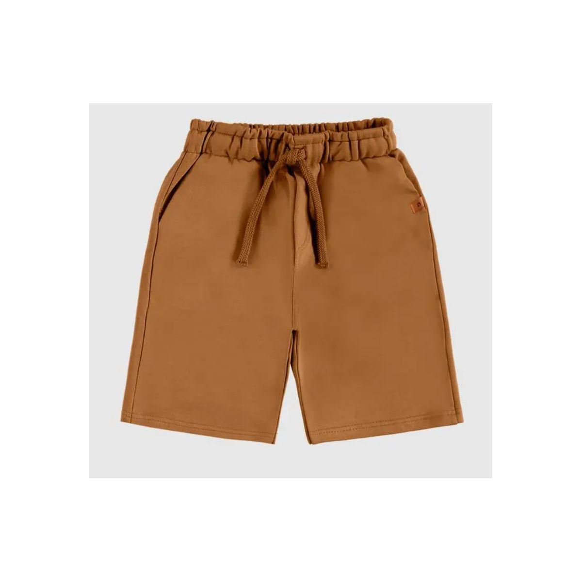 Bermuda Menino Comfort Em Moletom Stretch - Carinh... - Fátima Modas