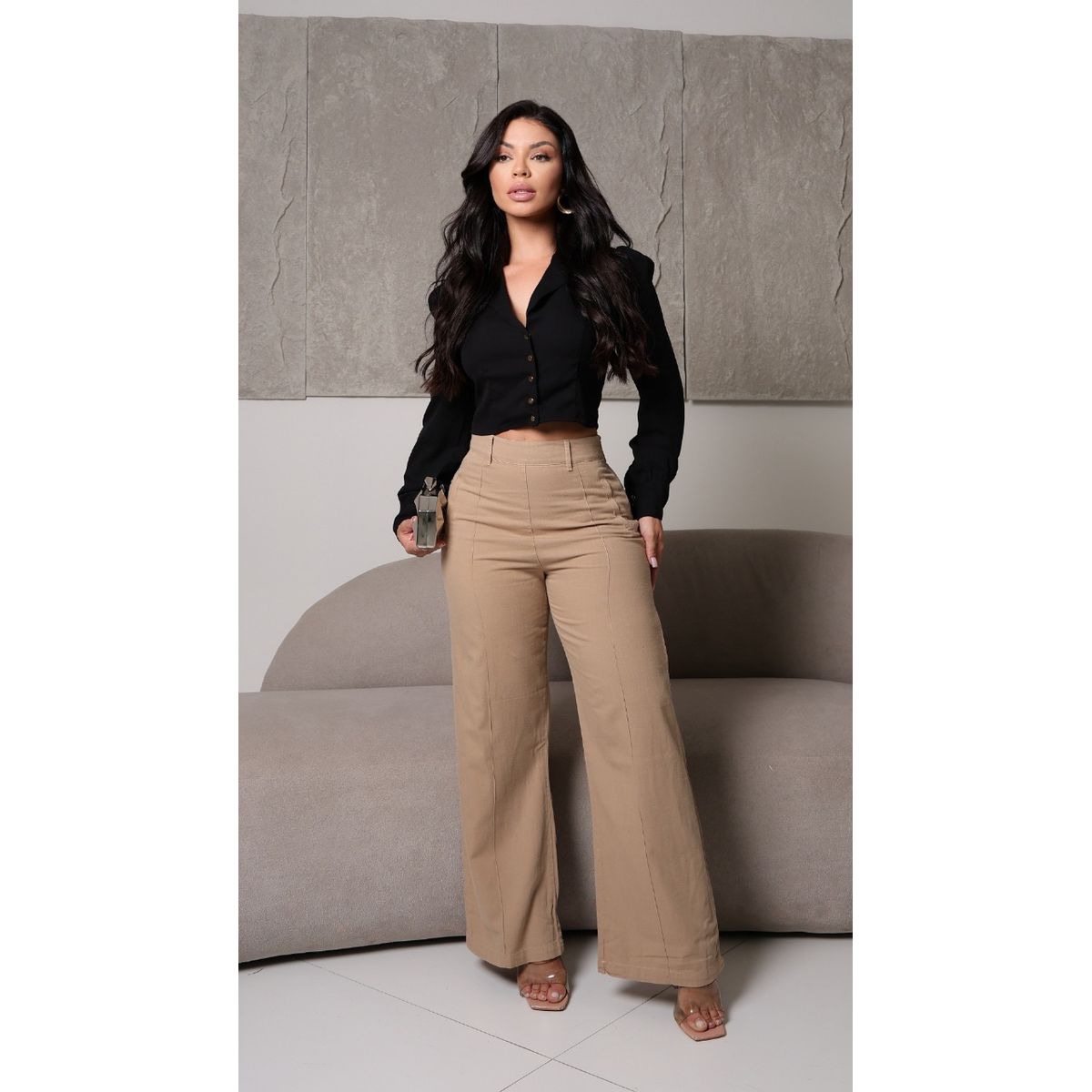 Calça Alfaiataria Humam - Fátima Modas