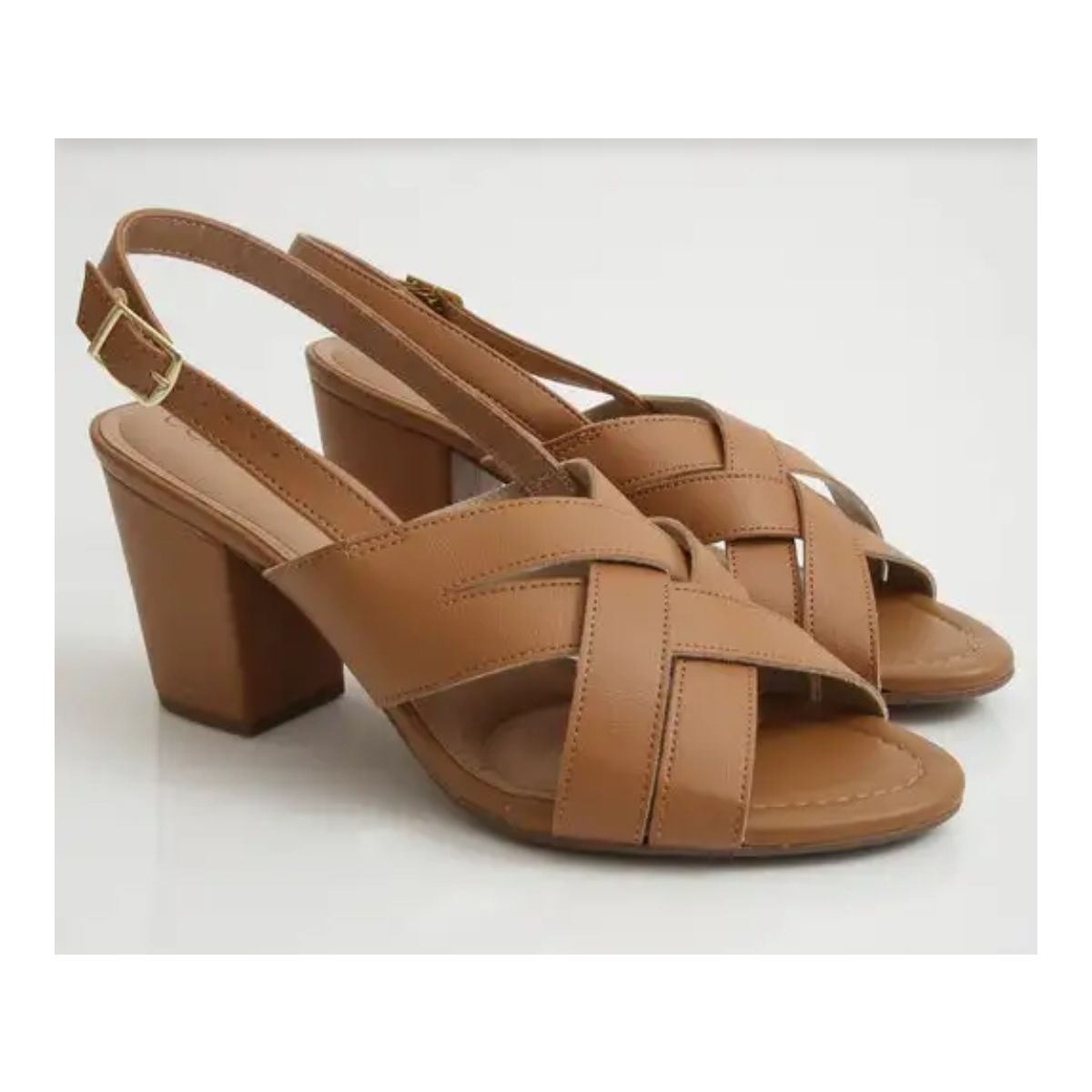 Sandália Salto Grosso Feminina Beira RioBEIRA RIO - Fátima Modas