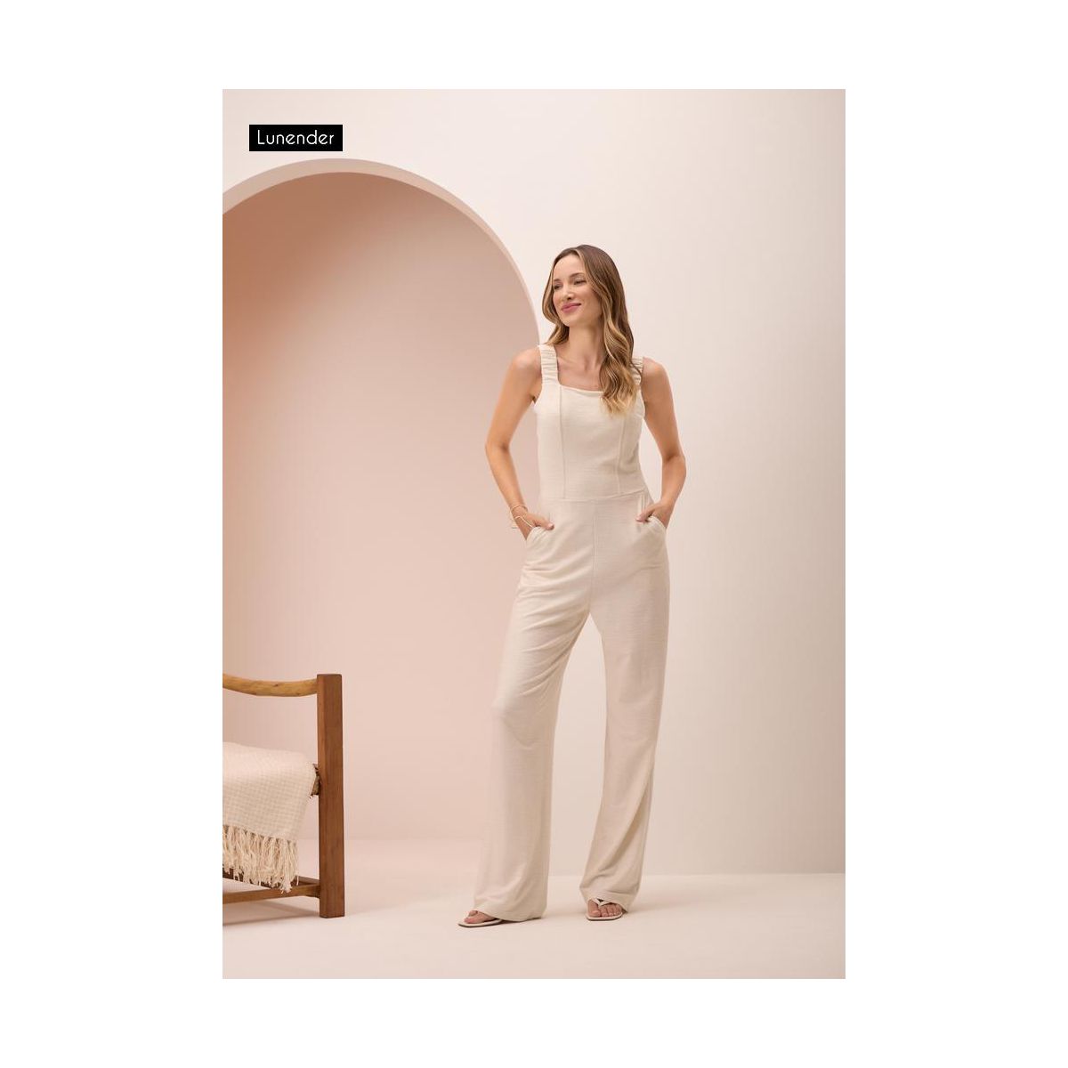 Macacão Feminino Lunender - Fátima Modas