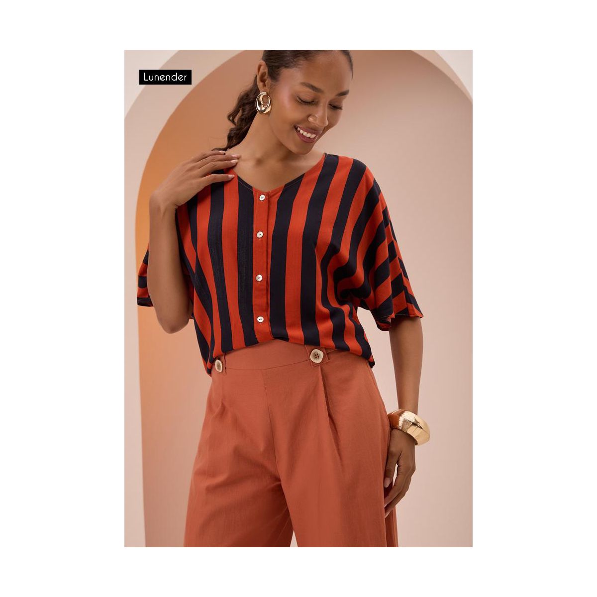 Camisa Feminino Lunender - Fátima Modas