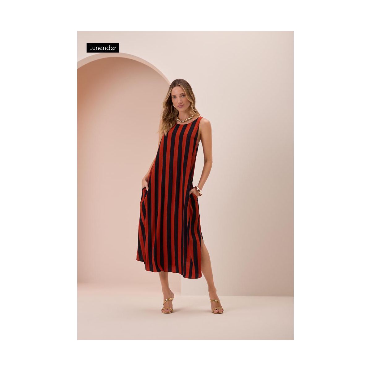 Vestido Feminino Lunender - Fátima Modas