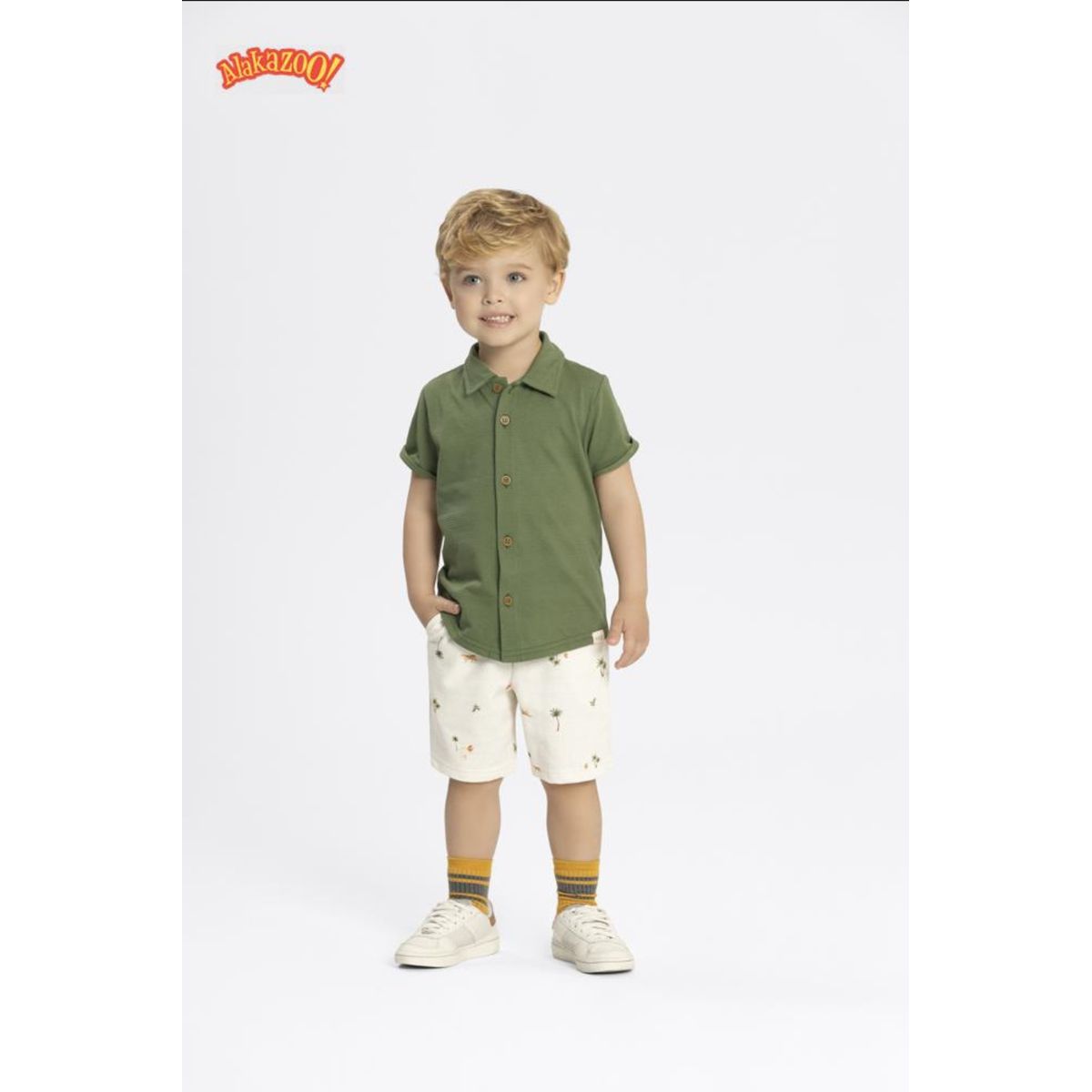 Conjunto Camisa Alakazoo - Fátima Modas