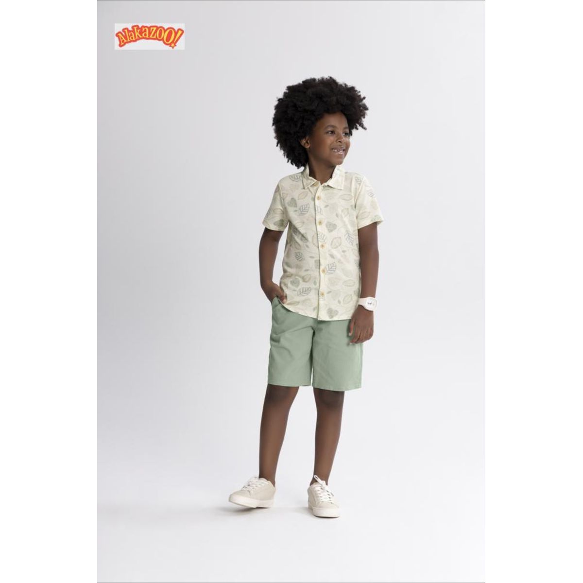 Conjunto Camisa shorts Sarja - Fátima Modas