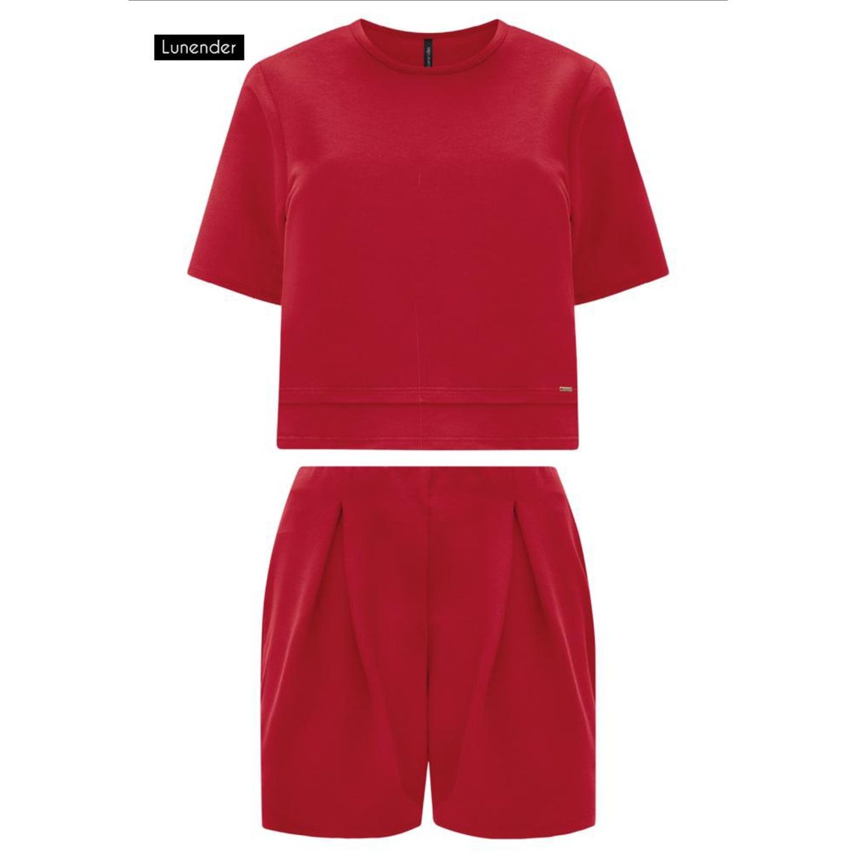 CONJUNTO LUNENDER Vermelho - Fátima Modas