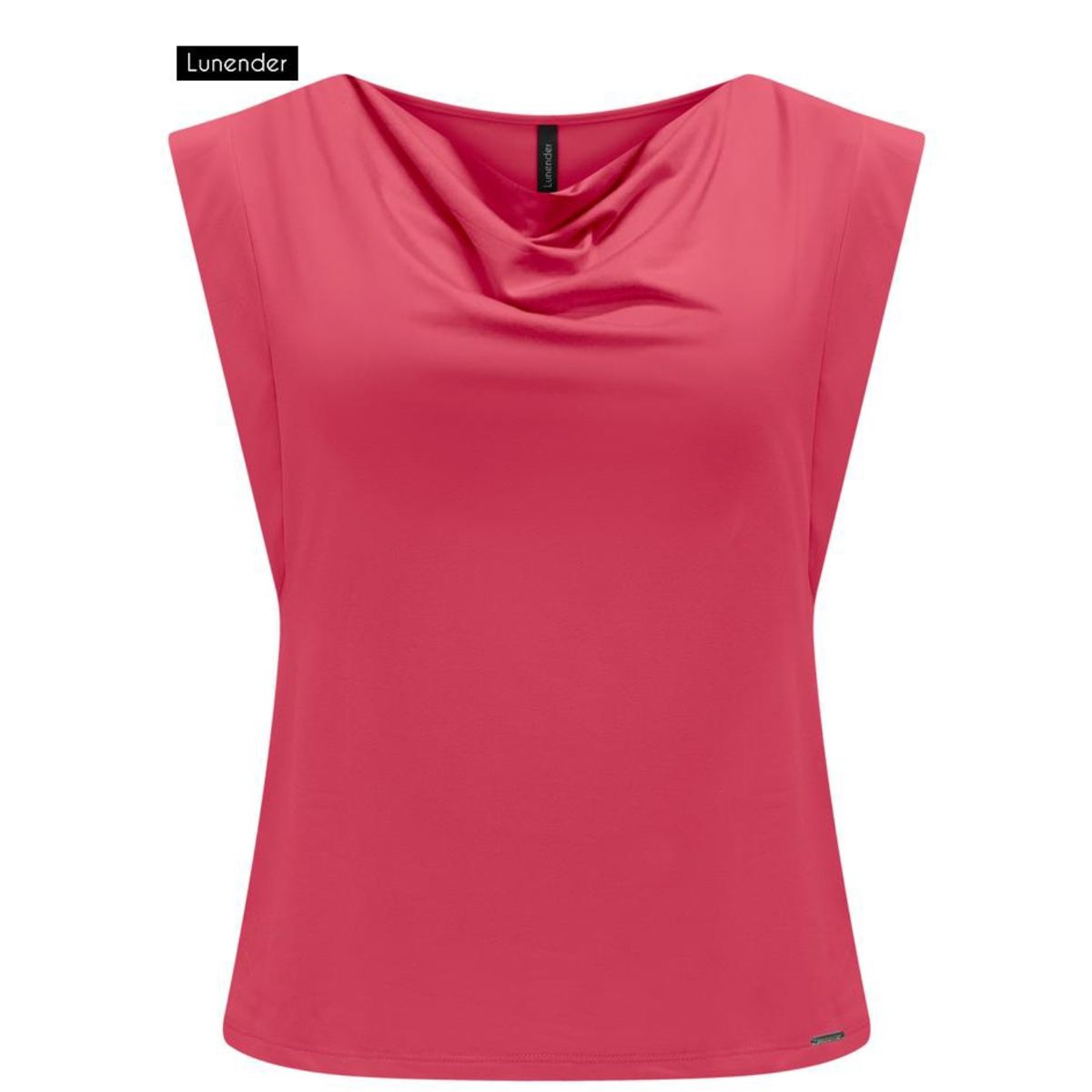 Blusa Com Gola Degagê Em Malha De Viscose Com Elas... - Fátima Modas