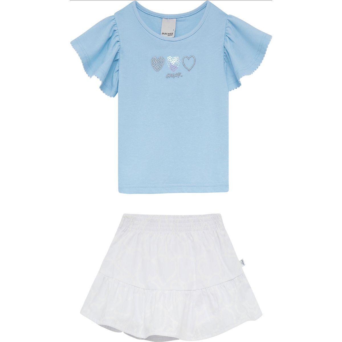 Conjunto Malwee Coração - Fátima Modas