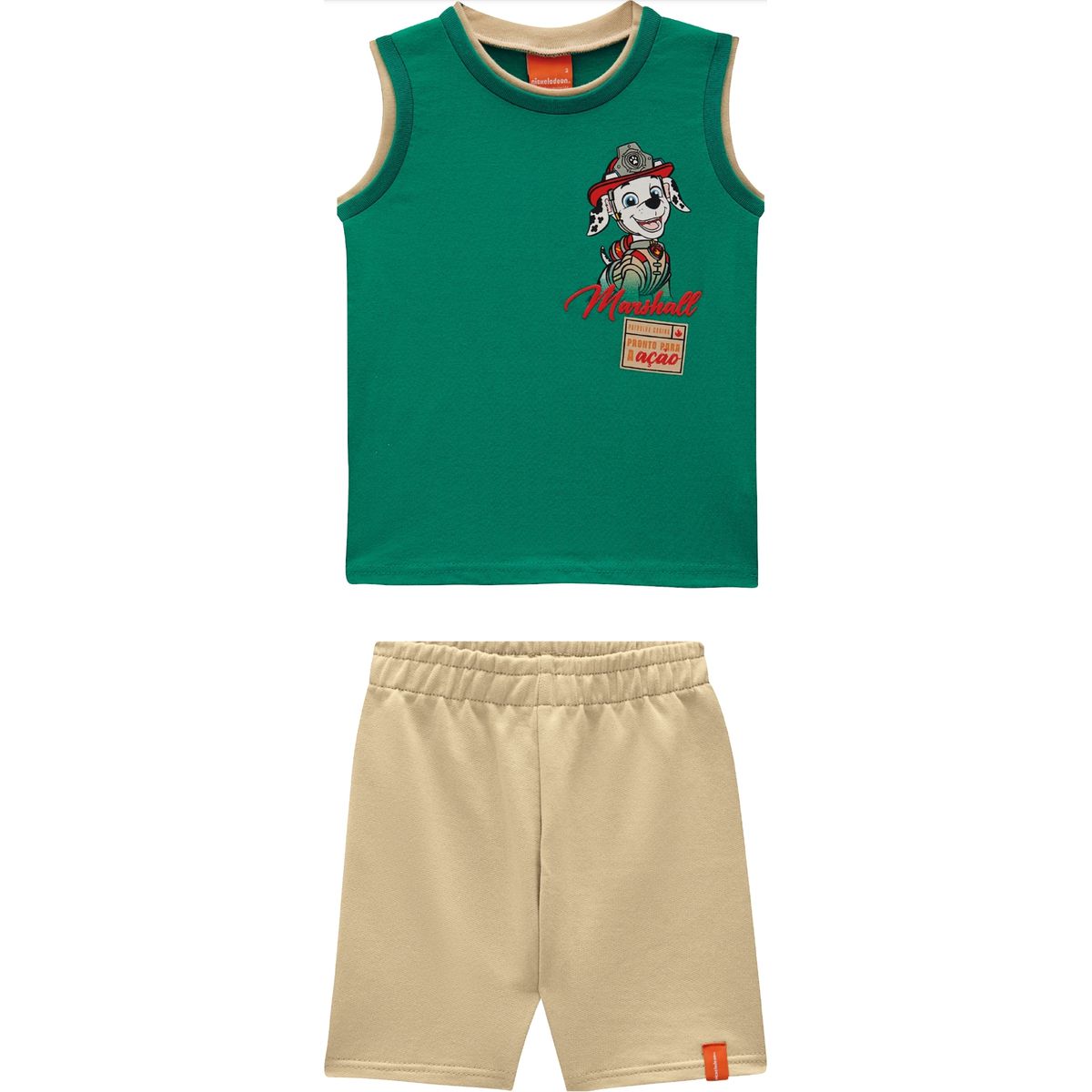 Conjunto Regata Patrulha canina - Fátima Modas