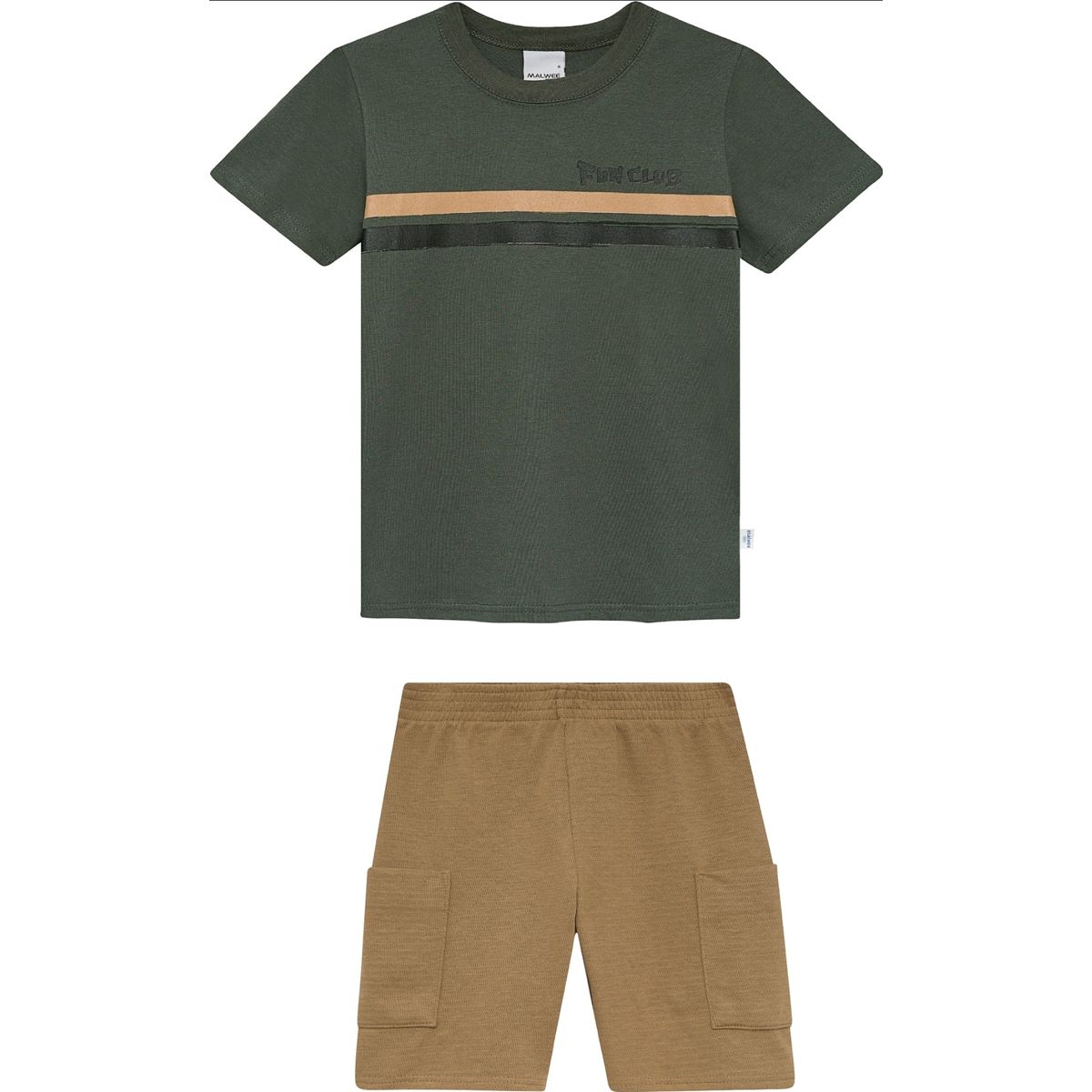 Conjunto Malwee Cinza - Fátima Modas