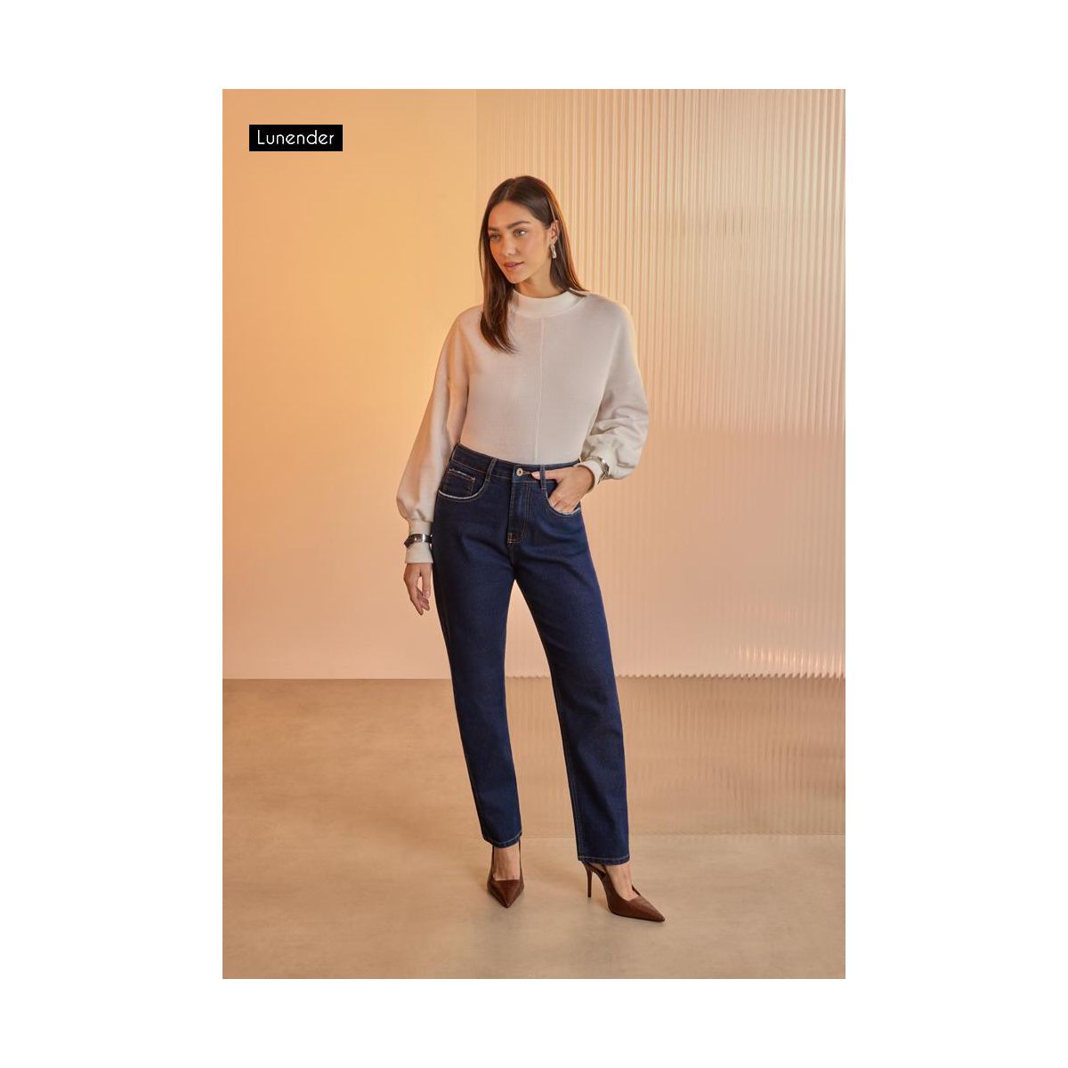 Calça Jeans Lunender - Fátima Modas