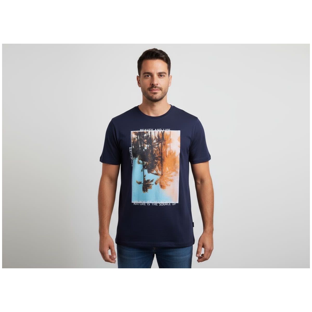 camiseta marinho rovitex - Fátima Modas