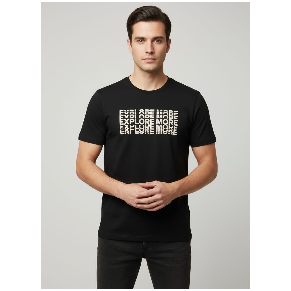 camiseta preta rovitex - Fátima Modas