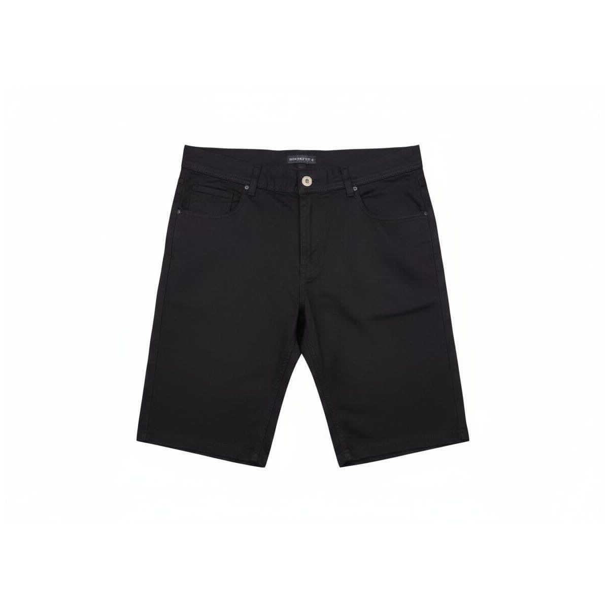 Bermuda Diametro sarja preta - Fátima Modas