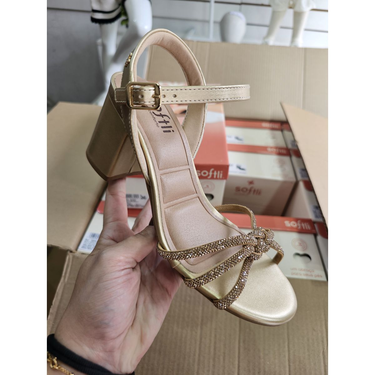 BLOCOL BAIXO DOURADA SOFTLI 10053 - Fátima Modas