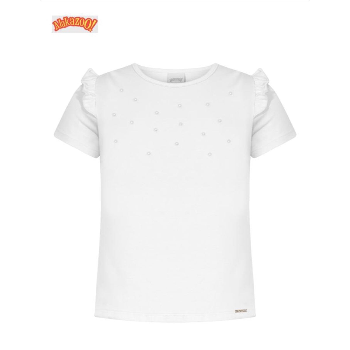 BLUSA MALHA COTTON SOFT BRANCO - Fátima Modas