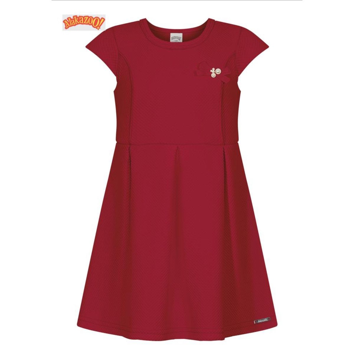 VESTIDO MALHA SOFT TECH ALAKAZOO - Fátima Modas